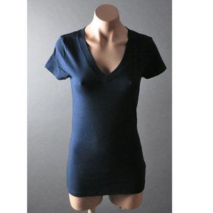 Navy Blue Womens Casual Long T-Shirt Tee Top NEW